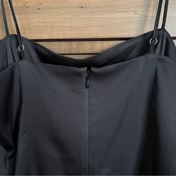 Aritzia Sunday Best Shimmer Satin Dress - Picture 9 of 12